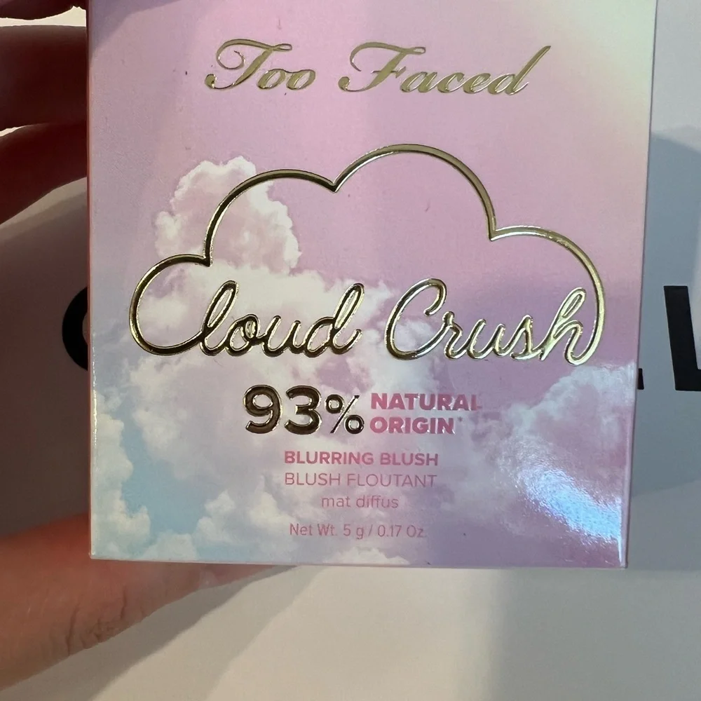 New too faced‎ cloud crush blush velvet crush